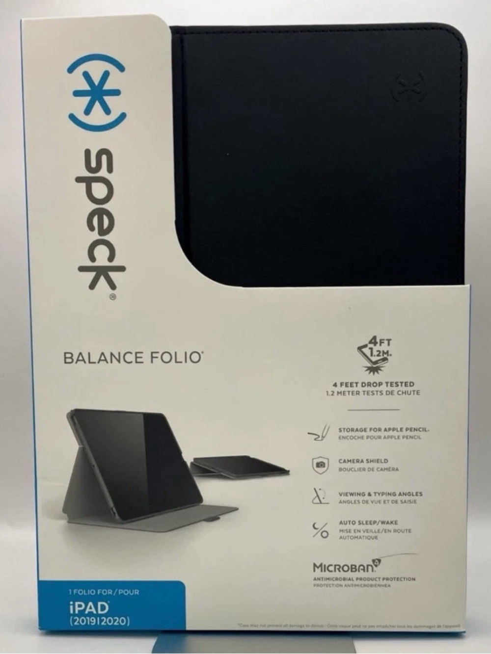 speck Balance Folio Black Tablet Case